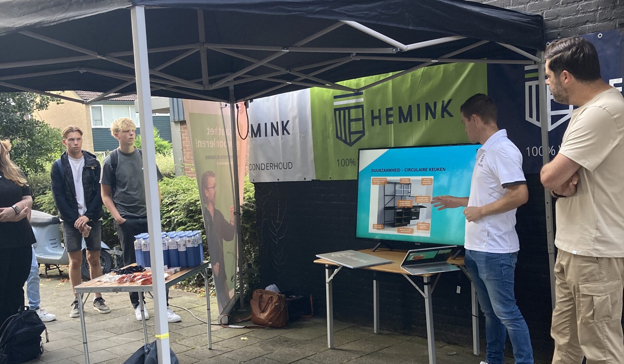 Rondleiding Saxion studenten in Enschede